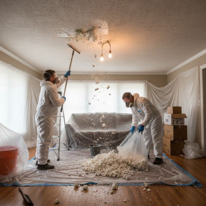Popcorn Ceiling Repair